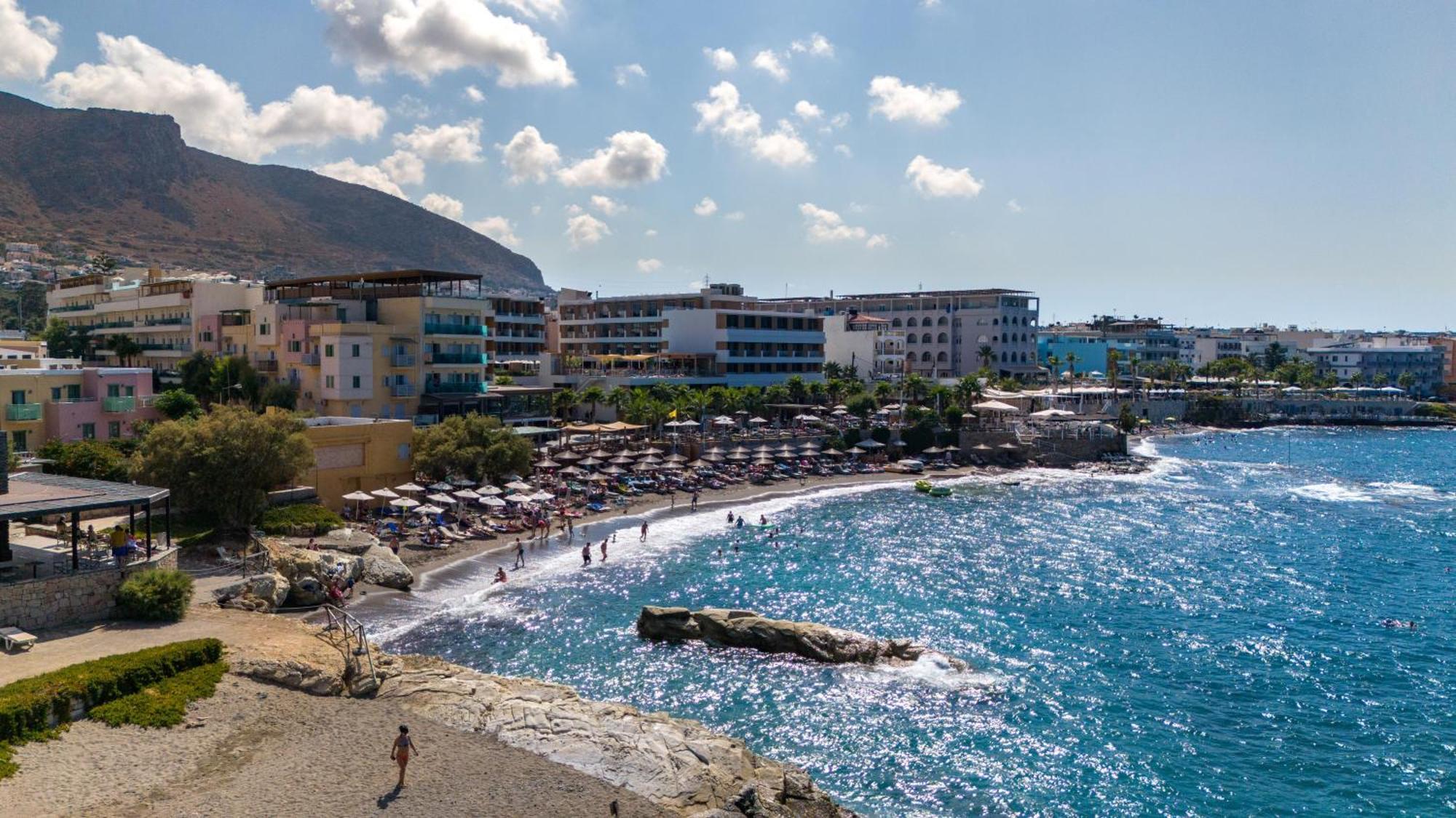 Akasha Beach Hotel & Spa ヘルソニソス エクステリア 写真